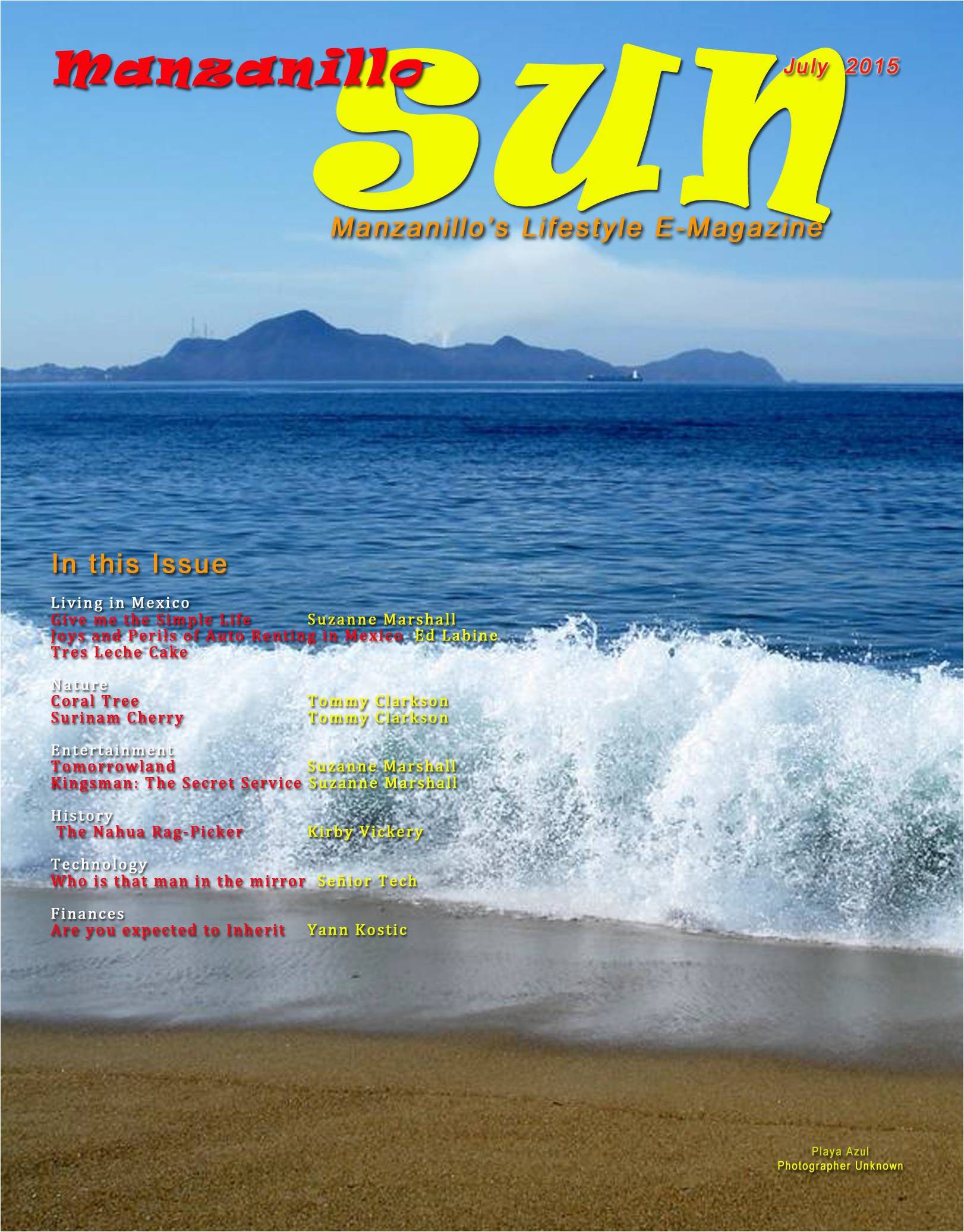 Manzanillo Sun July 2015 (PDF, 21.20 MB)