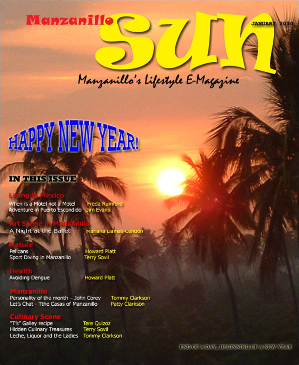 Manzanillo Sun January 2010 (PDF, 27.99 MB)