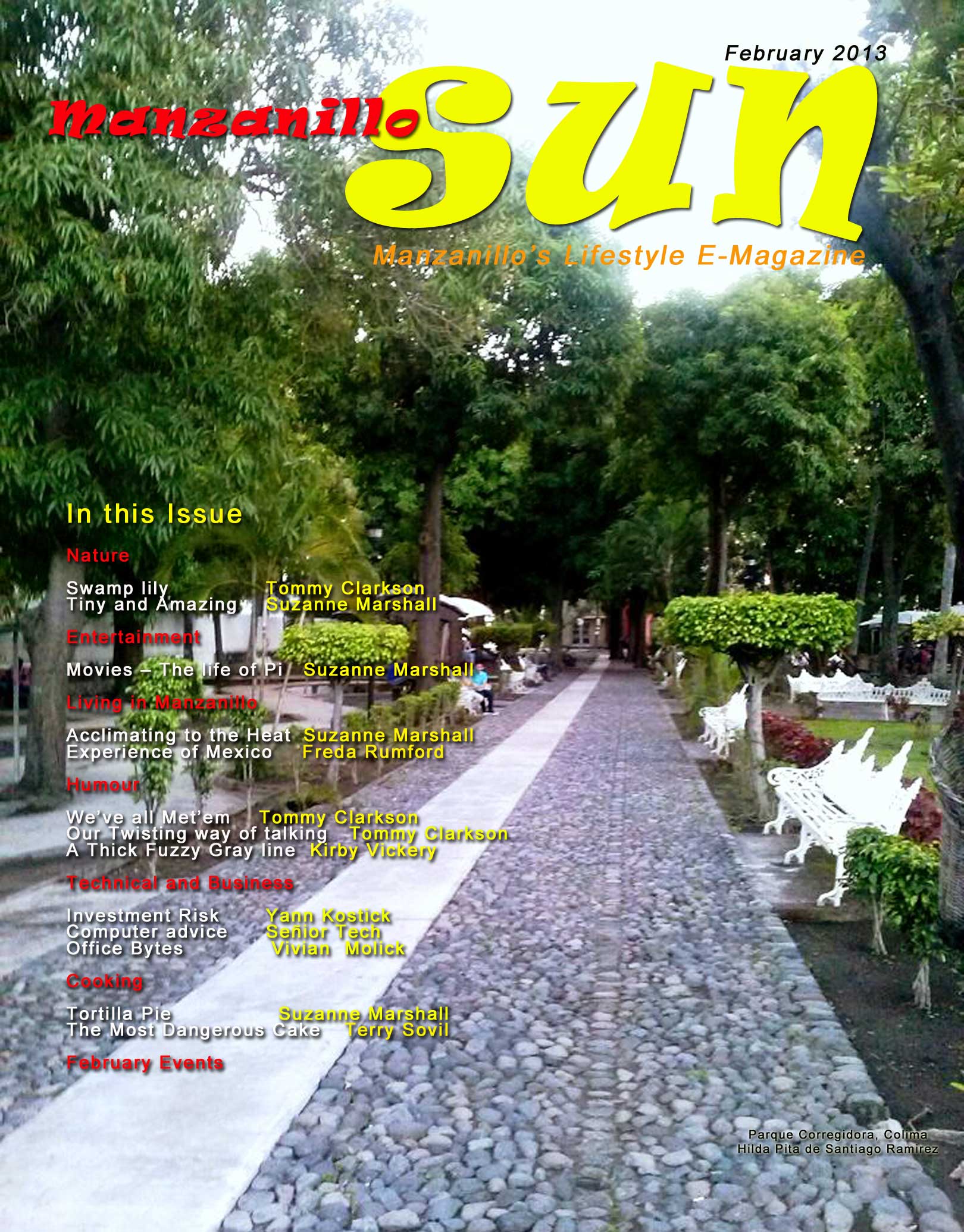 Manzanillo Sun February 2013 (PDF, 12.03 MB)