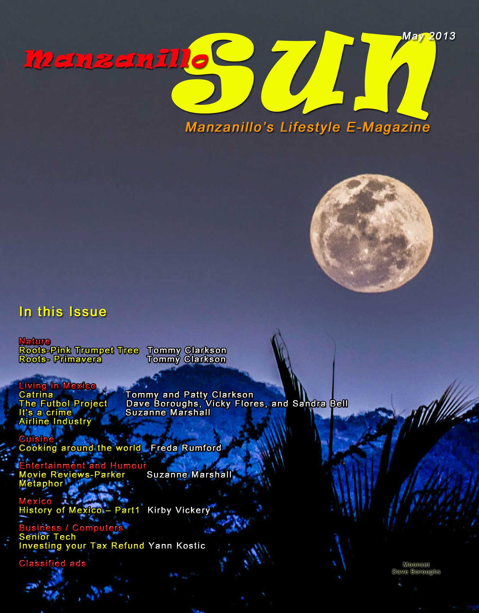 Manzanillo Sun May 2013 (PDF, 12.82 MB)