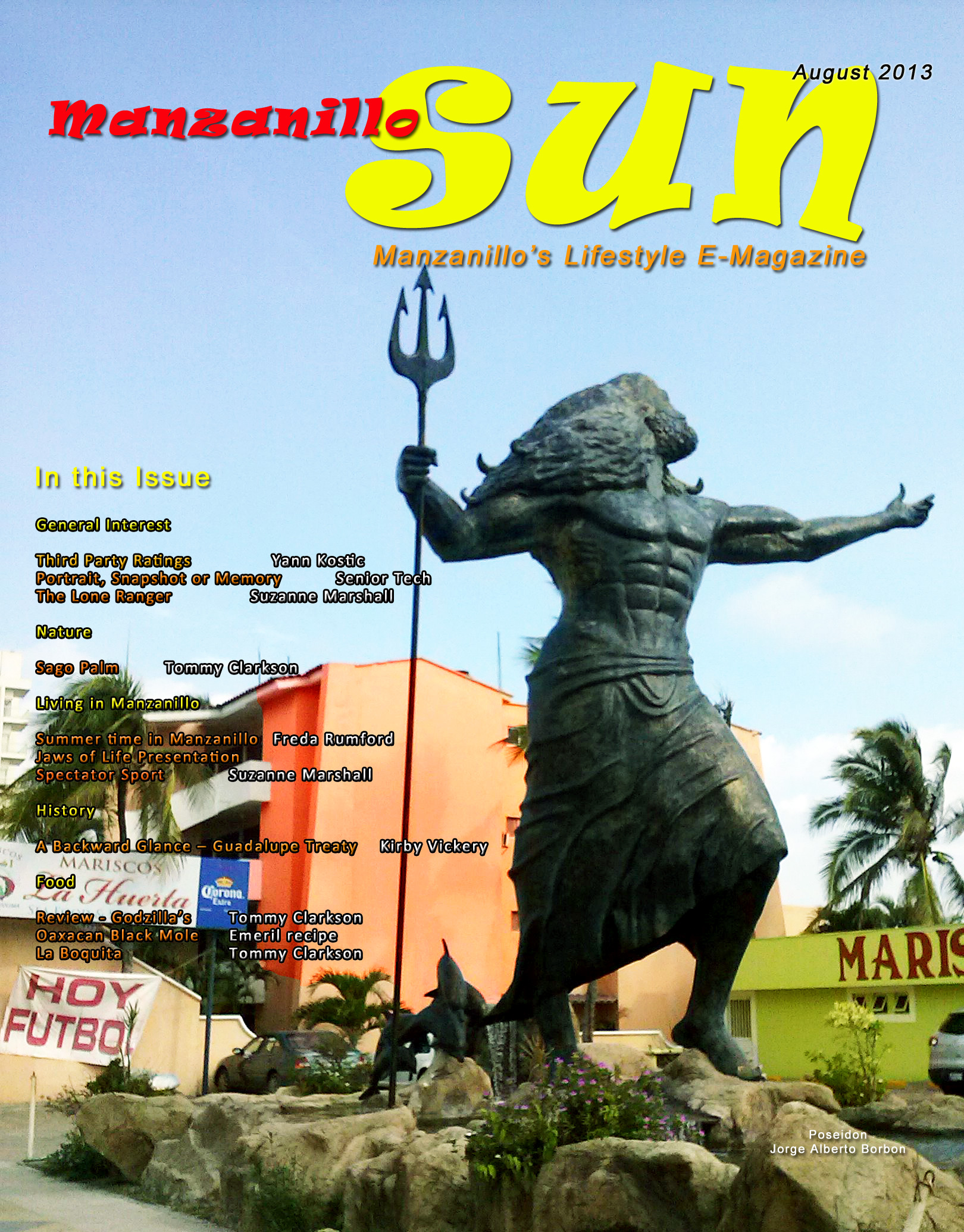 Manzanillo Sun August 2013 (PDF, 9.43 MB)