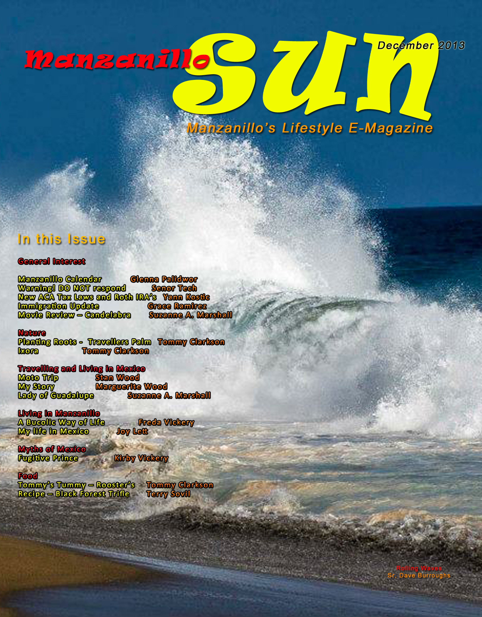 Mazanillo Sun December 2013 (PDF, 11.54 MB)