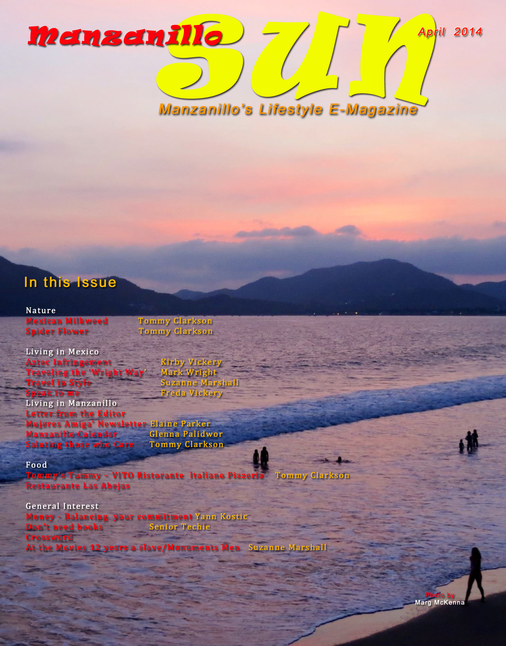 Manzanillo Sun April 2014 (PDF, 14.24 MB)