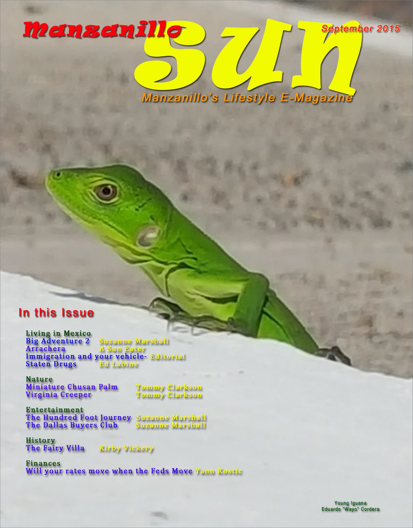 Manzanillo Sun September 2015 (PDF, 20.43 MB)